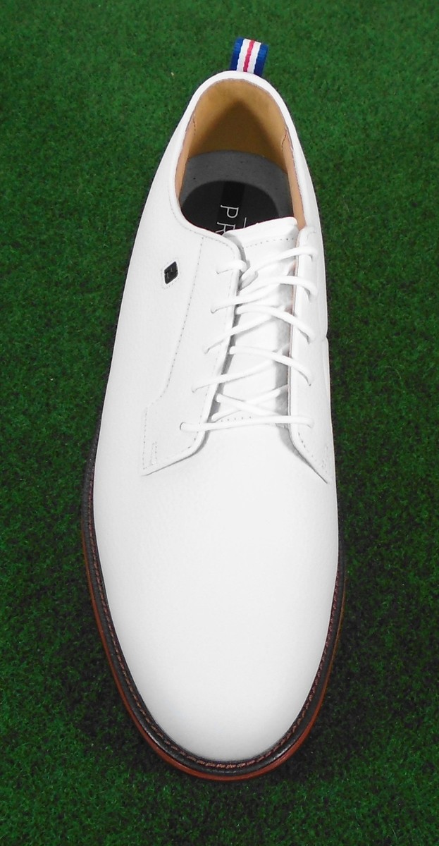 NIB FootJoy DryJoys Premiere Field Spiked Golf Shoes, White