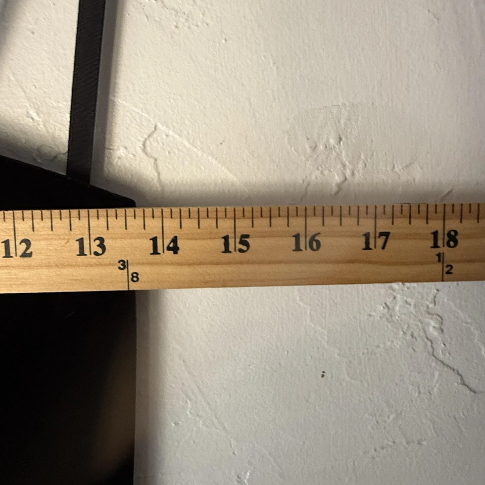 Roberta Dress Vintage 90s Medium Black Velvet Maxi Gown Floral Embroidery USA - Image 3 of 4