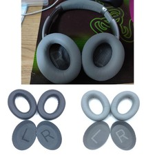 Breathable Earpads Earphone Cushion Sleeves for QC35 Headphone Earmuffs