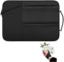 Graphics Drawing Tablet Carry Case with Artist Glove Compatible for Wacom Black