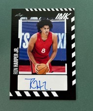 2023-24 Leaf Ink Basketball Ron Harper Jr. Auto #BA-RHJ