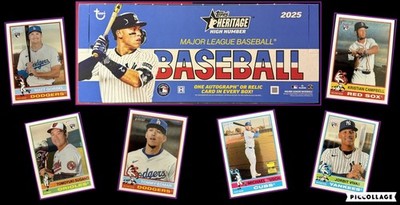 2025 Topps Heritage High Number Base Chrome #501-725 SP ''Pick a Card''