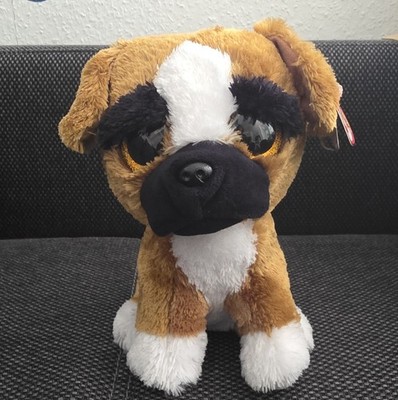 Hund  Boxer Brutus Kuscheltier 20 cm neu von TY zur Einschulung Schultüte