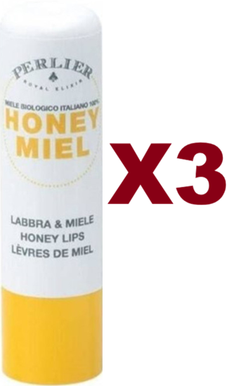 6 PERLIER BALSAMO STICK LABBRA &MIELE HONEY MIEL MIELE BIOLOGICO ITALIANO 5,5ML - Immagine 3