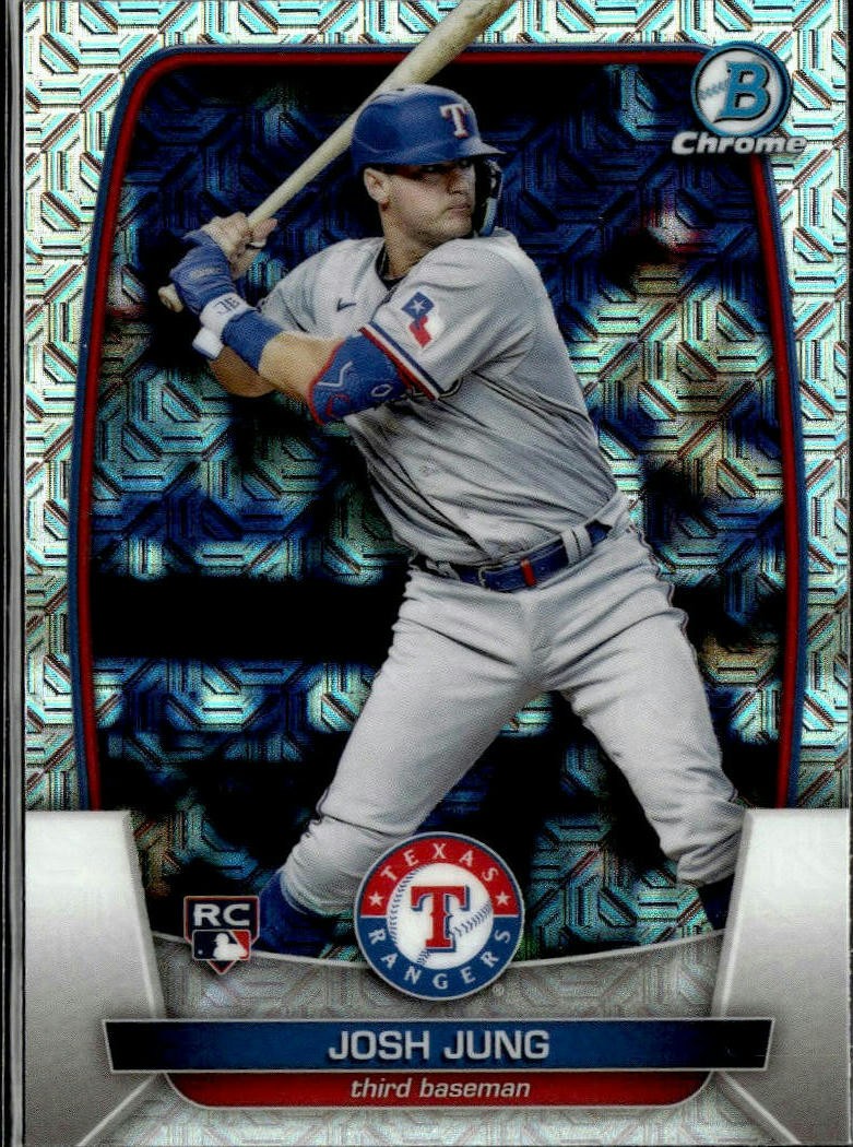 2023 Bowman #43 Josh Jung Mojo Refractors