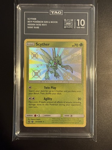 Scyther graded TAG 10 for sale on eBay