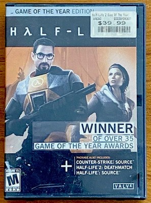 Half-Life 2 - PC 5 CDs, Game of the Year Edition + Episode One Rated M