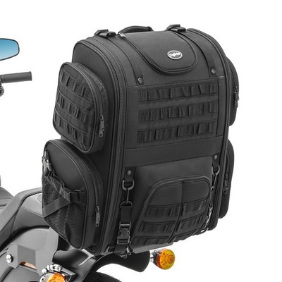 Sissybar Tasche / Hecktasche für Chopper und Cruiser M57 57-60L gebraucht