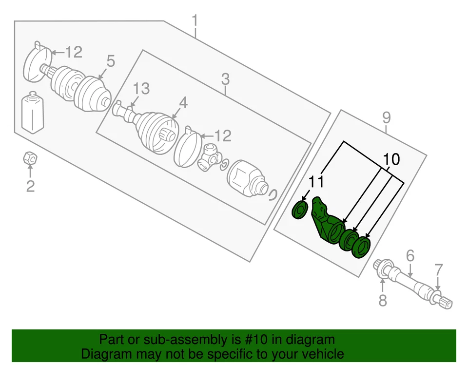 Rolamento transportador de eixo genuíno Mitsubishi Cv MR553192 - Imagem 2 de 2