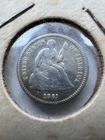 1861 seated liberty half dime