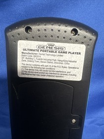 Sega Genesis Ultimate Portable Game Player Handheld Tested Works 