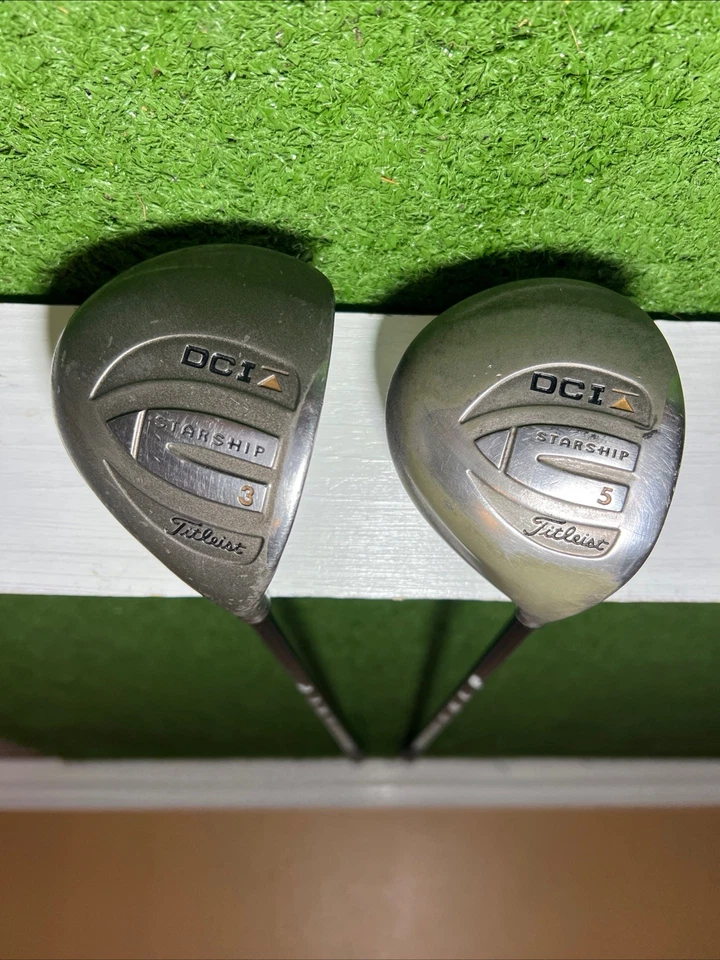 Titleist DCI Starship 3 & 5 球道木质硬质女士石墨女式 R H — 第 4/4 张图片