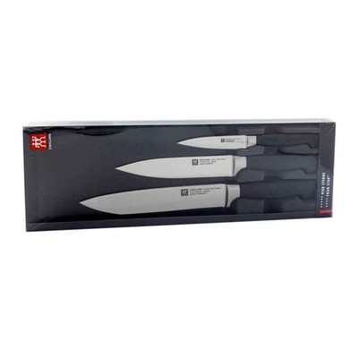 Zwilling 35048-000-0 Messer-Set, 3-tlg., Spick-/Garnier-, Fleisch-, Kochmesser