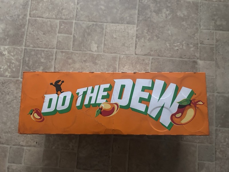 NEW LIMITED EDITION Mountain Dew Mango Rush Sweet Heat [12 Pack-16 fl oz Cans]