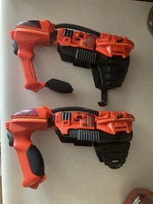 Vtg Pair Lazer Pro 9000 Galoob Electronic Laser Tag Toy 1991 Non Working