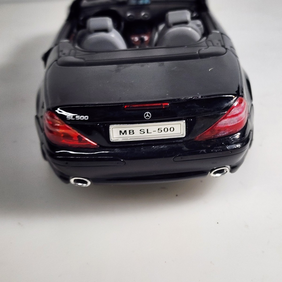 Mercedes-Benz SL500 Black Die Cast Model 1:18 RARE FIND WELLY | eBay