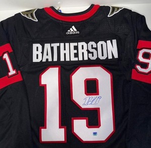 Drake Batherson Autographed Authentic Addias Jersey