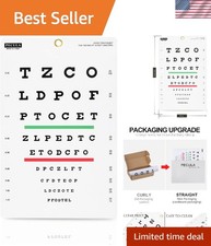 Snellen Chart, Wall Chart for Eye Exams - 10 ft 9 x 14 in