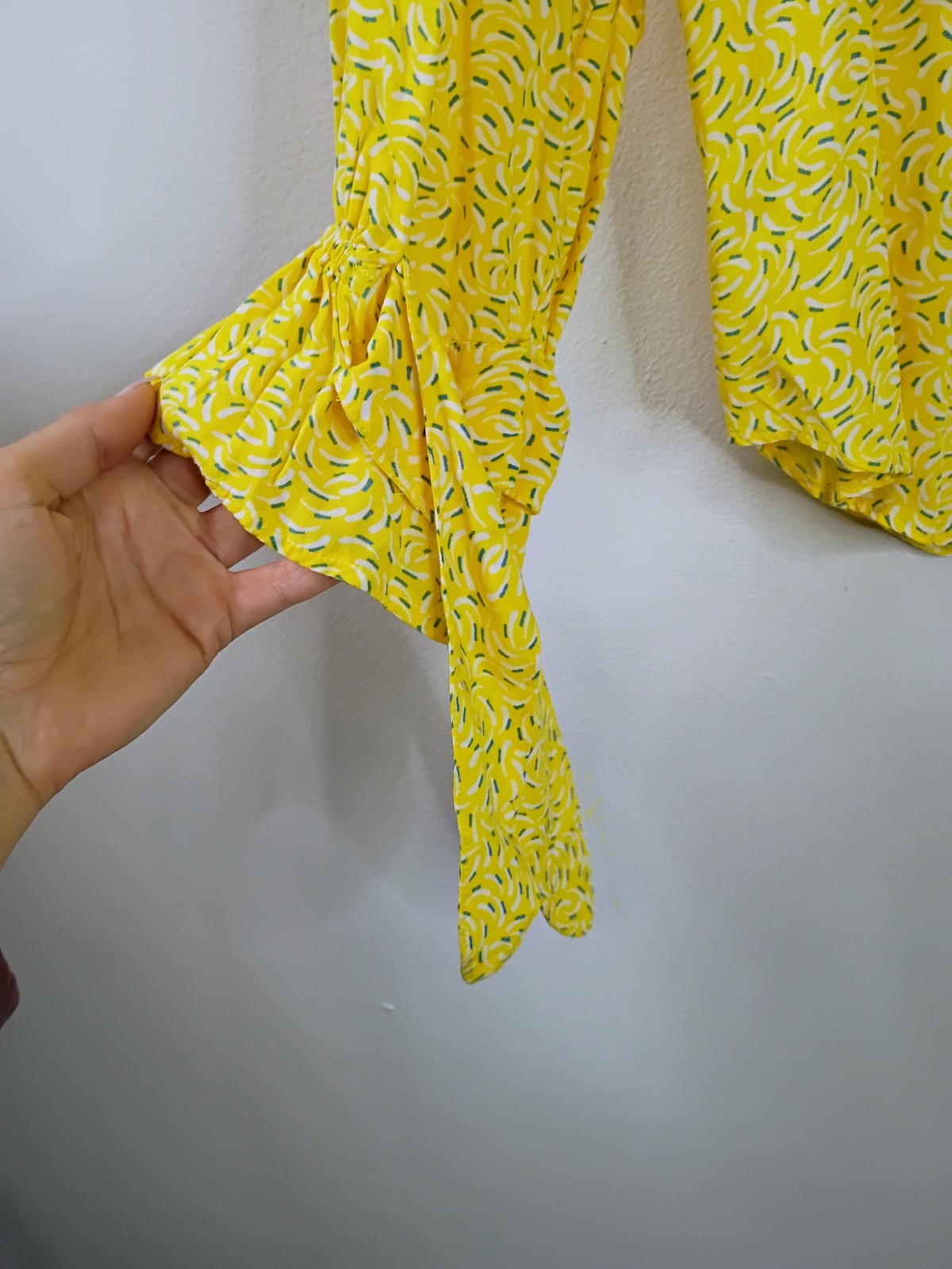 Maeve Anthropologie Blithe Button Down Tie Sleeve… - image 3