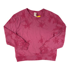 Member's Mark Tie Dye Sweatshirt Pink Medium