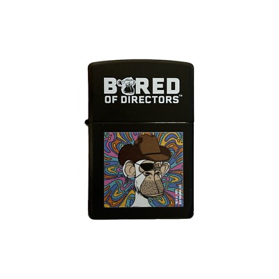 Zippo Bored of Directors Schwarz Matt - Einzigartiges Sammlerstück - NEU