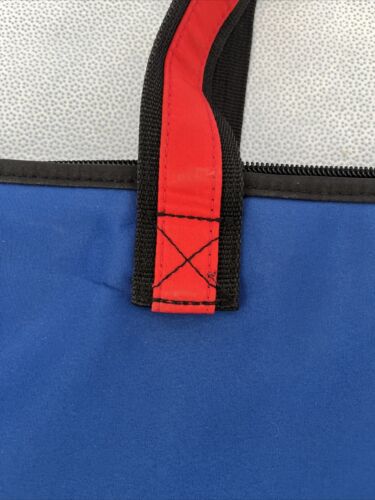 MLB Chicago Cubs Carry All Tote Purse. Red And Blue With Chicago Cubs Logo - Picture 20 of 24