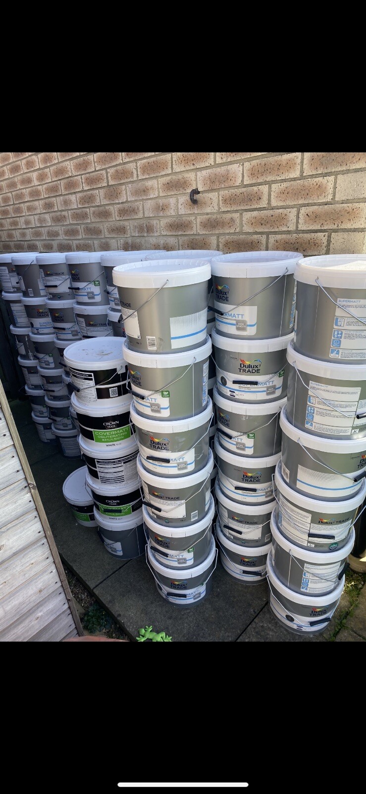 Dulux Trade Supermatt White 10L. Cash On Collection eBay