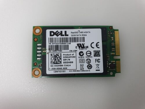Disque dur SSD Dell Inspiron 1750 mSATA 32 Go SSD DELL 05DH89 mSATA authentique - Photo 2/6