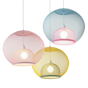 Modern Multi color Pendant Light Metal Led Chandelier ...