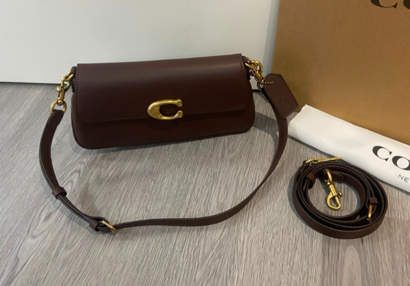 COACH Jet Shoulder Bag Maple CAM16 Outlet NEW | eBay