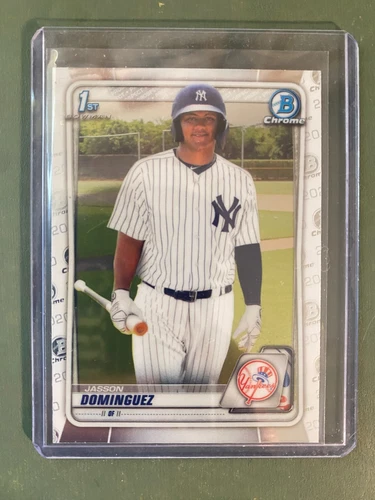 2020 Bowman Chrome Jasson Dominguez 1st Yankees BCP-8
