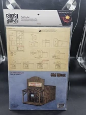 Old West Building 02 Clothing Store  Plast Craft Games RPG Tabletop Model