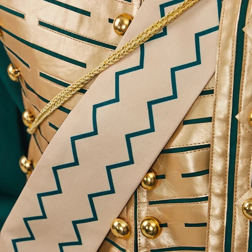 NEW Wicked Fiyero Jonathan Bailey Cosplay Outfit Halloween Clothing' - Imagen 9 de 10