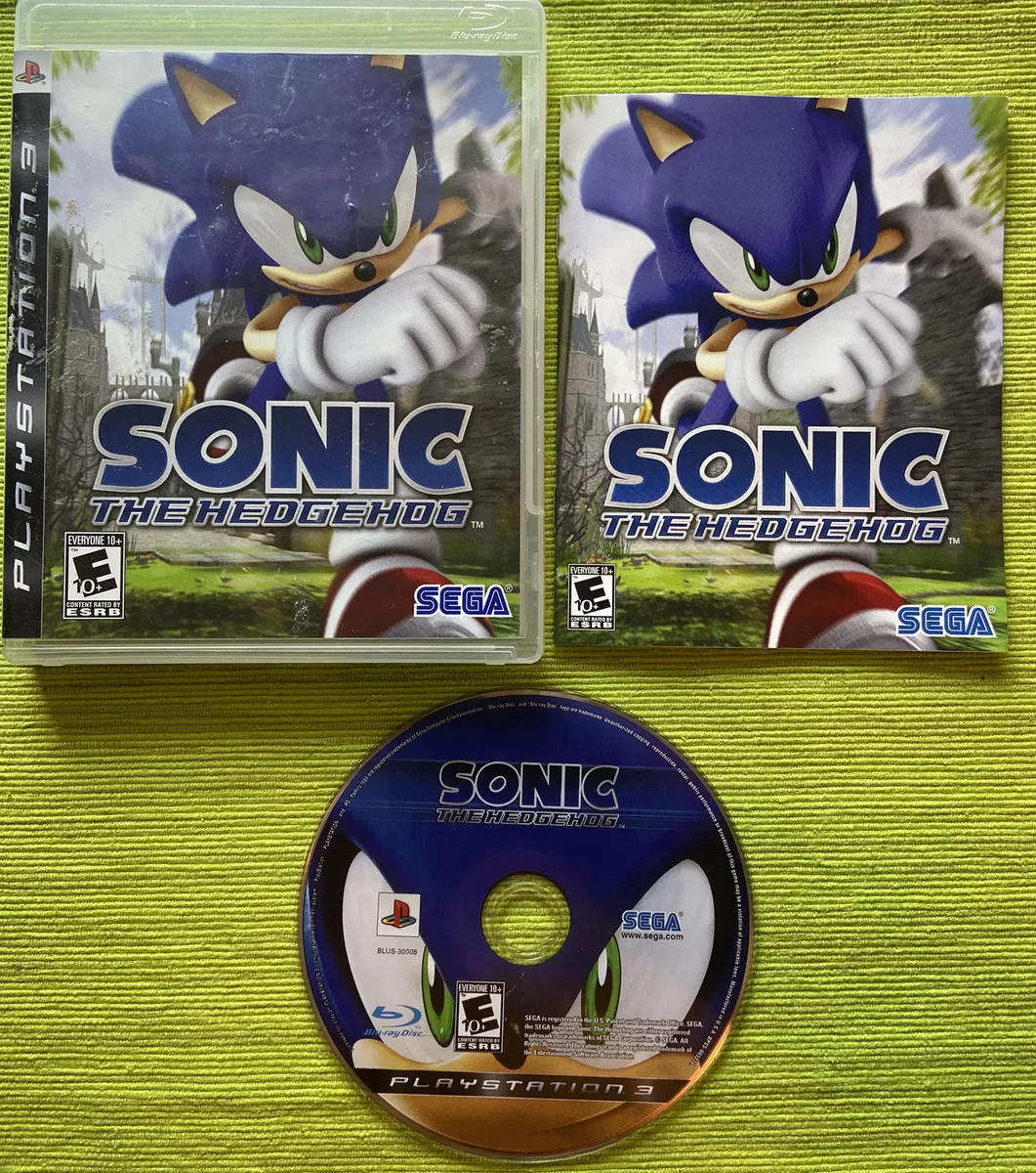 Sonic the Hedgehog Game Sony PlayStation 3 PS3