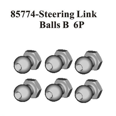 Redcat Racing  Steering link Balls B 6Pcs Avalanche Hurricane Monsoon Part 85774