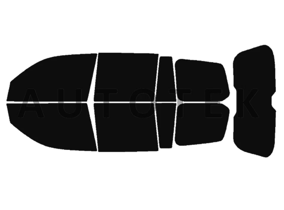 Película de ventana precortada para todos los lados CORTE POR COMPUTADORA cualquier tono para Lexus LX570 2008-21 Foto 2 de 4