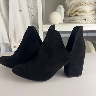 Bamboo sz. 10 women's black high heeled booties #S229 | eBay Bamboo sz. 10 women's black high heeled booties #S229 | eBay