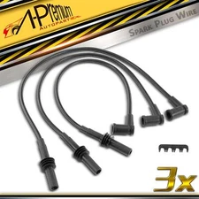 A-Premium 3x Spark Plug Wire Sets for Jeep Grand Cherokee 09-10 Dodge Dakota Ram