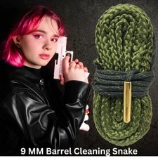 Bore Cleaning Snake For 9mm .380 .357 .38 Barrels Free Fast Shipping USA Seller
