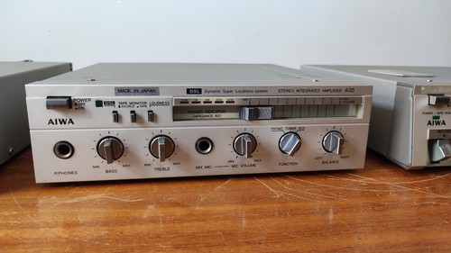 Aiwa Micro Hifi Stack System Vintage Tape Deck Tuner Amplifier *SEE VIDEO* - Picture 8 of 21