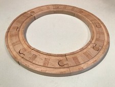 NEW - THOMAS WOODEN SMALL CURVED TRACK - LOT OF 8 PIECES