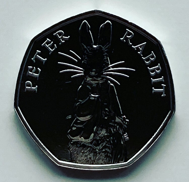 Peter Rabbit 50p Coin To Mark 150th Anniversary Of Beatrix Potter's Birth The In - Foto 10