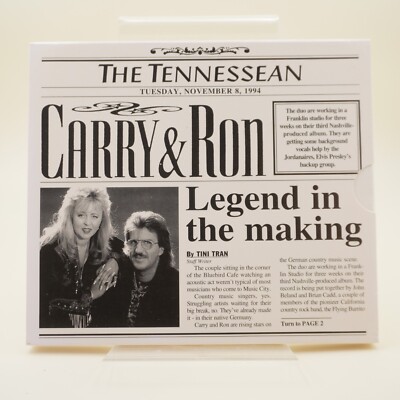 Carry & Ron - Legend in the Making | CD | Zustand sehr gut