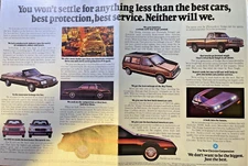 1984 Magazine Advertisement Chrysler Corporation Lee Iacocca