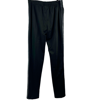 COUGAR Sport Drawstring Elastic Track Pants Mens XL Zip Open Cuffs Pockets  Black | eBay