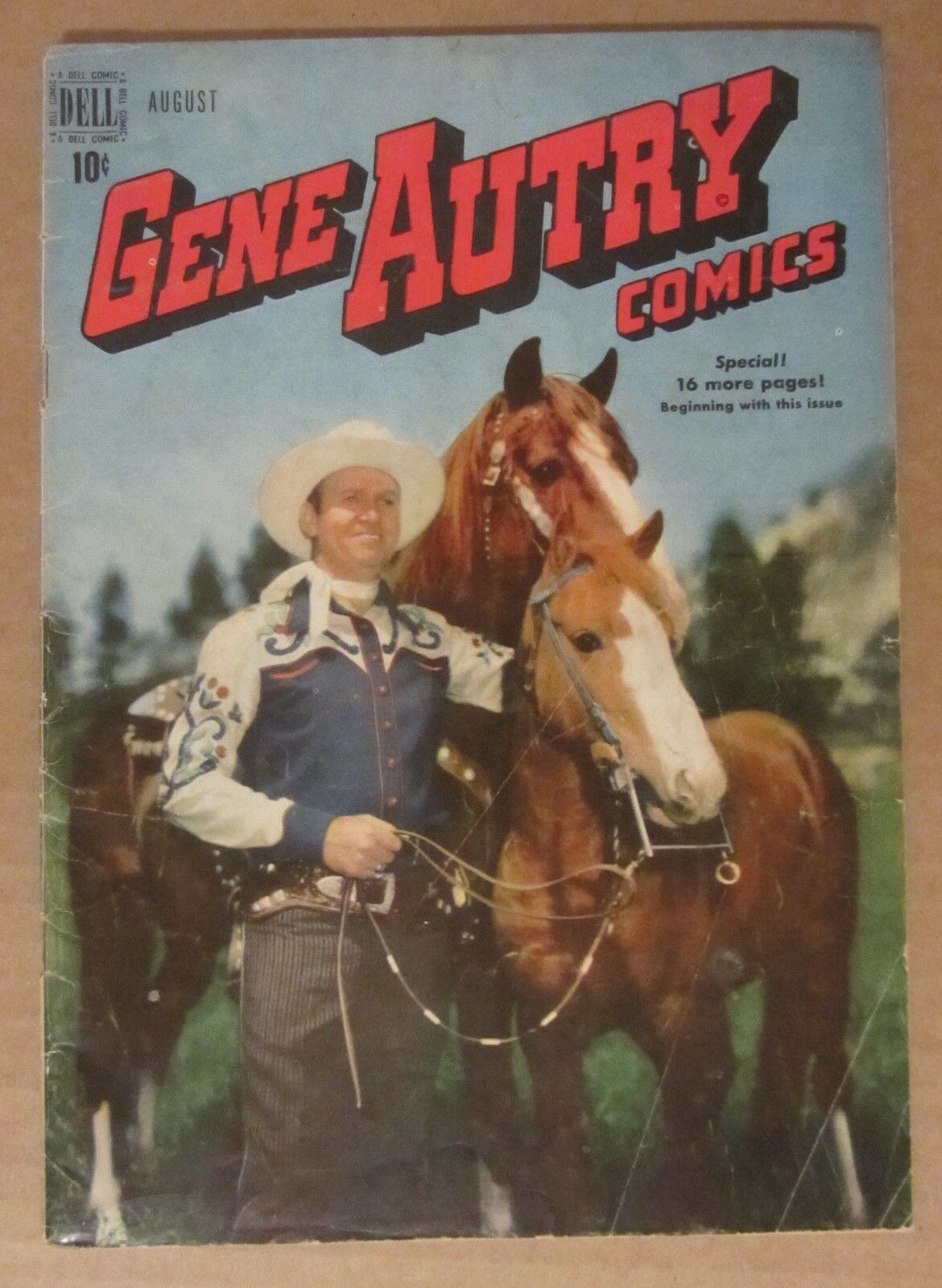 Gene Autry Comics #30 (1949, Dell) 3.5...Photo cover front and back