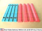 JCB PARTS - TOP & BOTTOM WEAR SLIDES EXTRADIG, 8 PCS. (123/03215 & 123/06189)