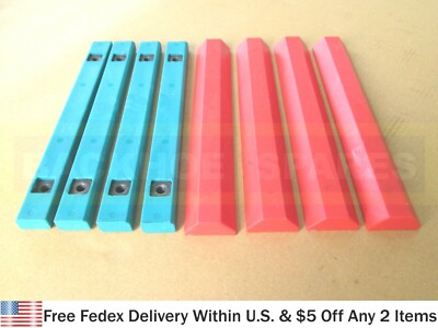 #ad JCB PARTS TOP amp; BOTTOM WEAR SLIDES EXTRADIG 8 PCS. 123 03215 amp; 123 06189 $84.95