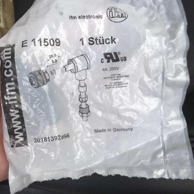 For IFM E11509 New sensor connection plug Free Shipping