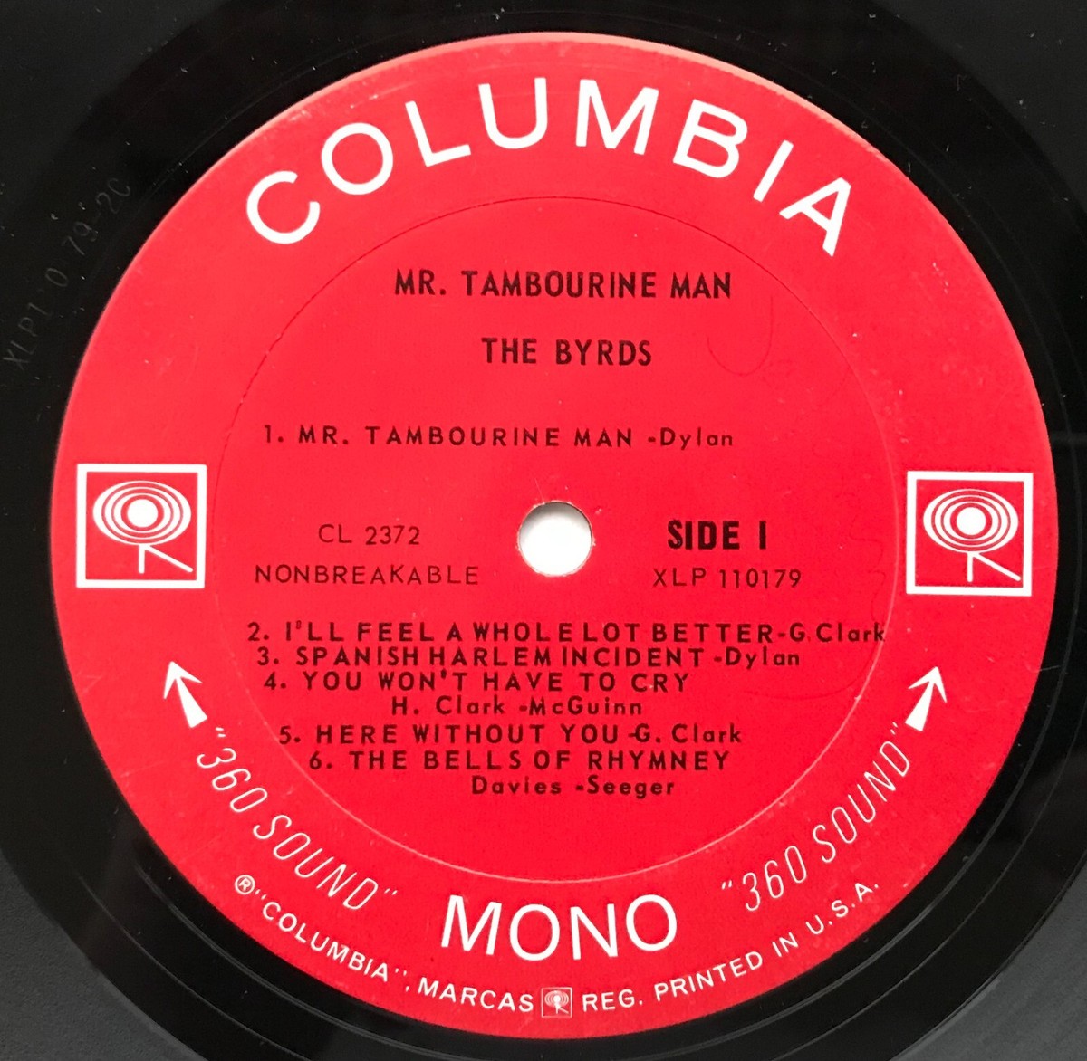 洋楽 Byrds Mr. Tambourine Man US MONO The Byrds - MR. TAMBOURINE MAN - Amazon.com Music